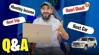 My YouTube income? Dusri shadi kab horahi hai ?  QnA video