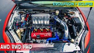 4Gen Mitsubishi Eclipse GT v6 engine + Evolution AWD transmission