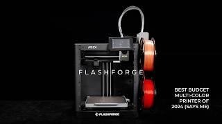 Flashforge AD5X First Look: Unleashing 4-Color Printing for Just $399