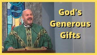 Fr. Eric says goodbye to Risen Christ / 19th Sunday in Ordinary Time Catholic Mass Homily