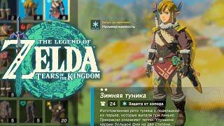 Защита от Холода Zelda Tears of the Kingdom  Где найти Зимний Сет Брони