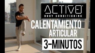 ACTIVO | Calentamiento Articular de Todo el Cuerpo | 3-MINUTOS