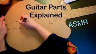 ASMR Guitar Parts Explained | Soft Spoken & Relaxing Learning Experience