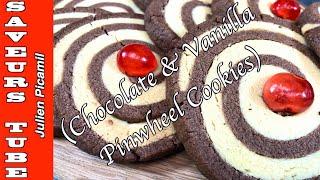 How to make Chocolate & Vanilla Pinwheel Cookies with The French Baker TV Chef Julien Picamil