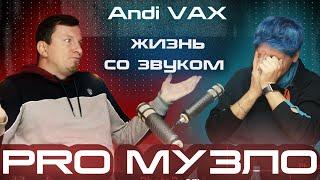 Эпизод 9 // Andi Vax // блогинг, ремесло, релакс, и конечно плагины. PRO МУЗЛО podcast