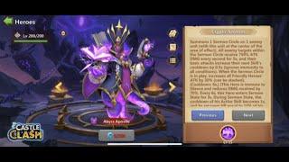 April 2023 Update | Hero Abyss Apostle | Gameplay | Castle Clash HD