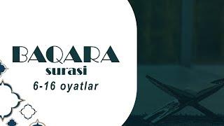 VORISOV AHMADJON || GOʻZAL QIROAT || BAQARA SURASI 6-16 OYATLAR