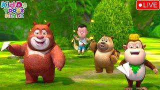 Bablu Dablu Educational Cartoon Live Streaming | Bablu Dablu Cubs | Kiddo Toons Hindi