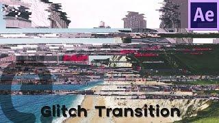 Slice Glitch Transition (Pixel Sorting Look) | After Effects Tutorial