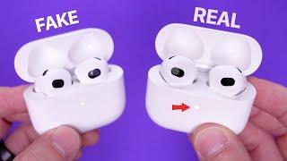 Identify FAKE AirPods