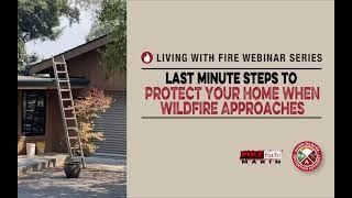 What to do when a wildfire is near your house...