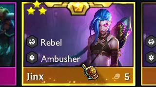 3 Star Jinx ⭐⭐⭐ TFT Arcane Set 13