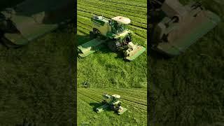 mowing grass with the Big M450 #farming #agriculture #arimagery