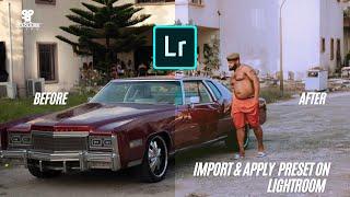 How To Import & Apply Presets to Lightroom 2021 - a Jidefims Wedding