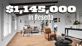 Reseda Home For Sale: Stunning Reseda Ranch Home Tour with Celebrity History!