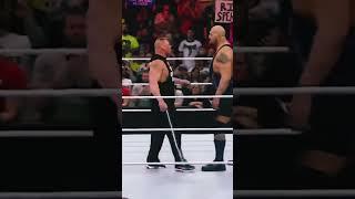 Brock Lesnar Spit Big Show  #wwe #shorts