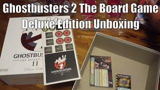 Unboxing of Ghostbusters 2 the board game Deluxe Edition - Nerd Problems Gaming Episode 14