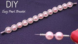 How to Make a Stunning Pearl and Seed Bead Bracelet