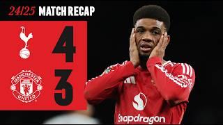 United Bow Out Of Carabao Cup | Tottenham 4-3 Man Utd