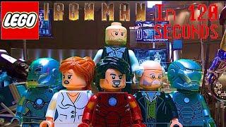 IRON MAN in 120 Seconds [Lego Stopmotion animation]