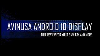 AvinUSA Android 10 display full review!  Upgrade from 9 to 10 **new features, look and options**