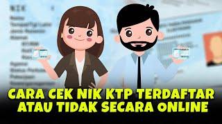 Simak! Ini Cara Cek NIK KTP Terdaftar Atau Tidak secara Online Tanpa Harus ke Dukcapil - Infografis