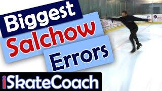 DON'T DO THIS! Biggest Salchow errors and how to fix them! Ice skating tutorial for Salchow problems