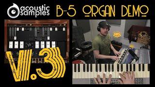 AcousticSamples B-5 Organ V3 - A GREAT REGGAE VST - Product Review with DM Kahn - Organ Comparisons