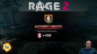 RAGE 2 ► [HOW TO] Destroy Authority Sentry With Xerxes III Tank And Turret