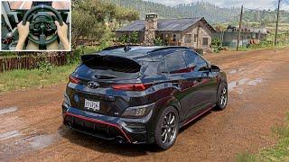 500HP Hyundai Kona N - Forza Horizon 5 | Thrustmaster T300RS Gameplay