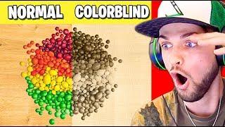 How COLORBLIND people see things! (SHOCKING)