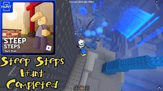 AndersonPlays Roblox STEEP STEPS [HUNT] - Steep Steps The Hunt Walkthrough