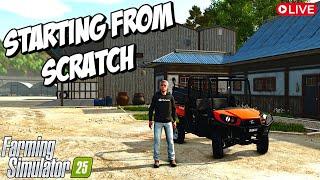 LIVE | Multiplayer Hutan Pantai, Starting From Scratch | Farming Simulator 25