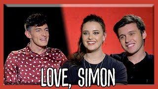 The film I wish my Gay teen self saw: LOVE, SIMON | A chat with Nick Robinson & Katherine Langford!