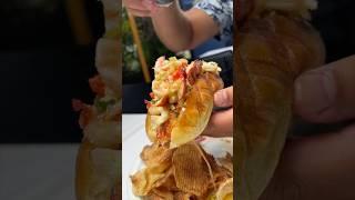 This is one of the best lobster rolls in NYC! Mark’s Off Madison in Flatiron.  #DEVOURPOWER