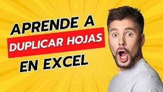 Aprende a duplicar hojas en EXCEL 