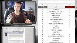 CoH1 vs. CoH2 - 2017 showdown PART 2 - Feedback and score revisions.
