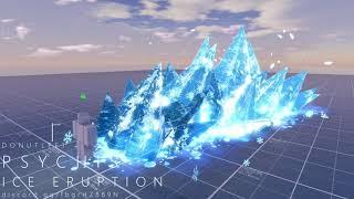 [PSYCHIS] 'ICE ERUPTION' ROBLOX VFX