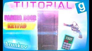 Как сделать Fading Door и поставить Keypad | ДАРК РП Tutorial | Garry's mod БРУНЬКОВ