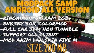 Review Modpack Support SAMP Android All Version! MOD FULL JDM - GTA SAMP