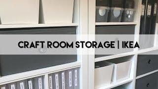 Craft Room Storage - IKEA | NEW Kallax Shelves