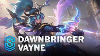 Dawnbringer Vayne Skin Spotlight - League of Legends