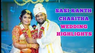 Sasikanth Reddy Charitha  Wedding Highlights