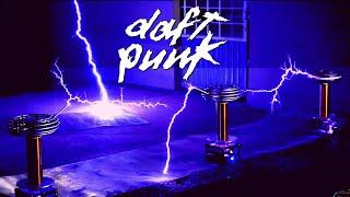 DAFT PUNK - Get Lucky on TESLA COIL QUARTET