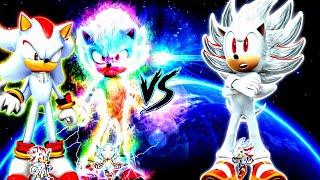 Sonic TP V4 OP (all form) VS Shadow V3 OP (all form) VS Shadic V2 OP (all form) in Jump Force Mugen