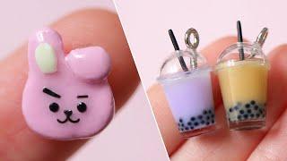 8 Polymer Clay + Resin Miniature DIY Crafts | Tutorial Compilation