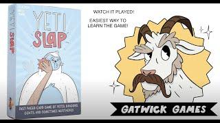 Yeti Slap Card Game Play Through