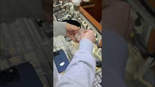 Negotiation for bags of original Rolex crowns on 47th street #rolex #watches #business #entrepreneur