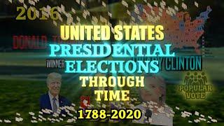 United States Presidential Elections Through Time: 1788 to 2020