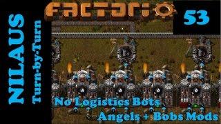 Lets Play Factorio S6E53 - Follow the water and fix the Barreling